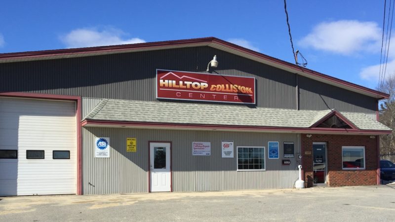 Hilltop Collision Center Shop Front